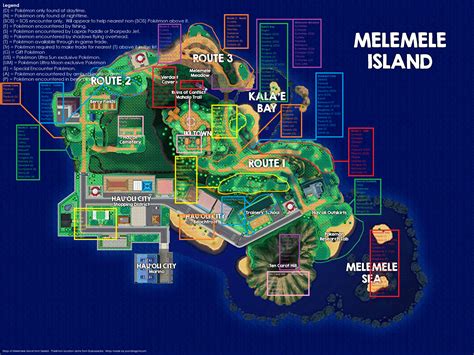 pokemon moon pokemon location map.